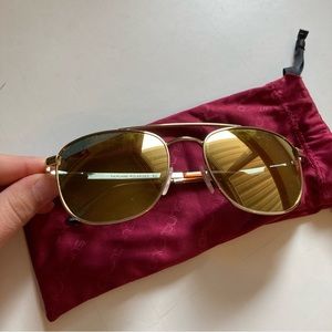 Suncloud Polarized Reflective Aviator Sunglasses